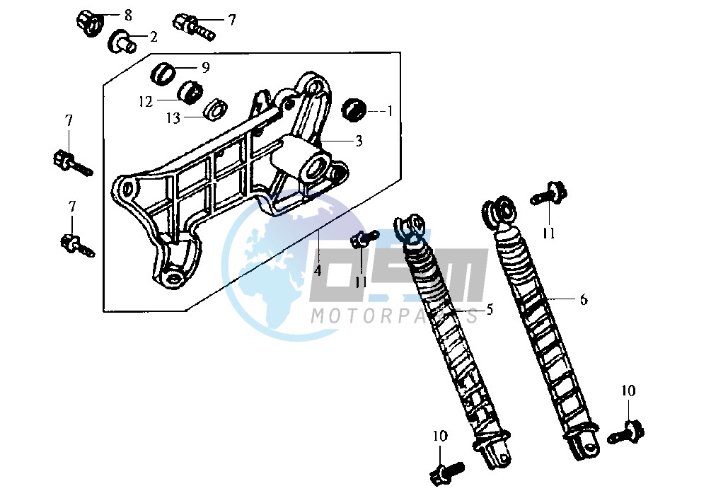 REAR SHOCK ABSORBER