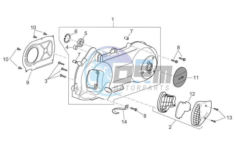 Variator cover