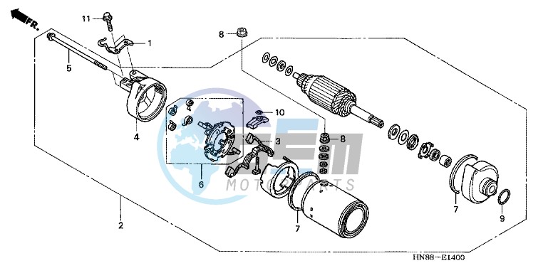 STARTING MOTOR