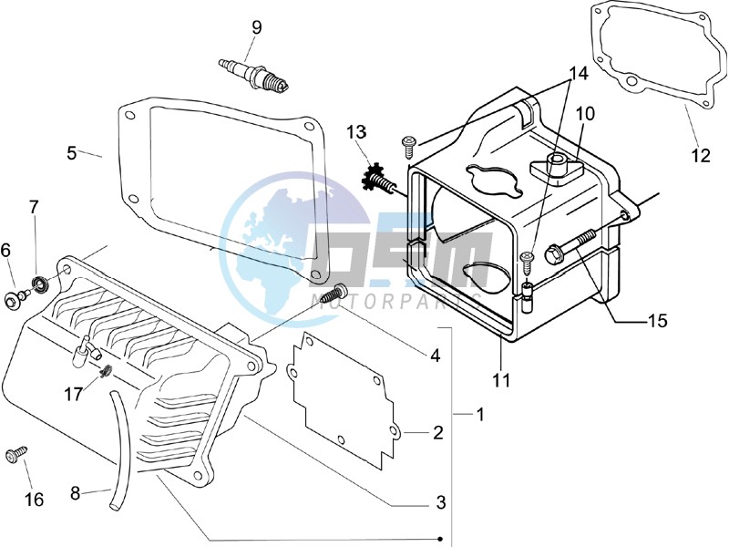 Cylinder head cover