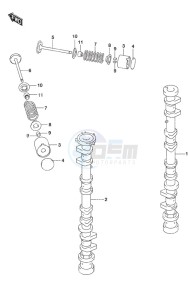 DF 115A drawing Camshaft