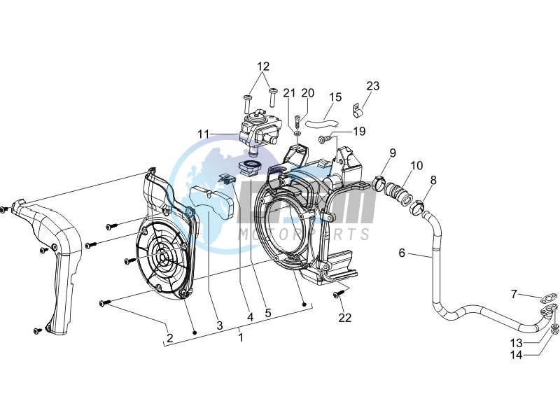 Secondary air box