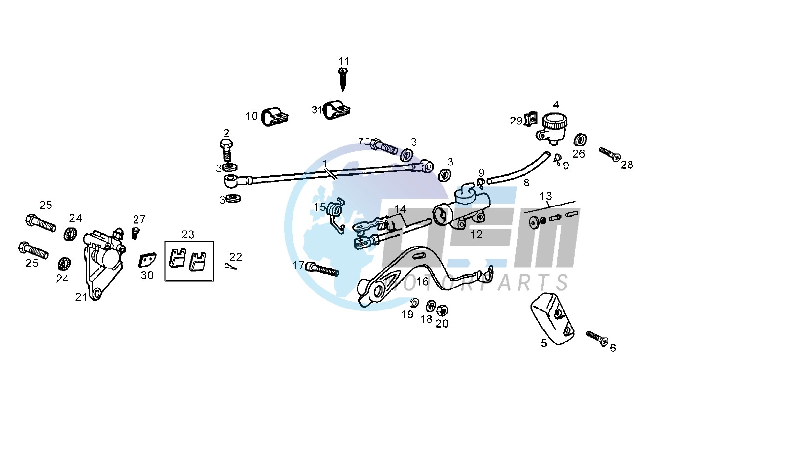 REAR BRAKING SYSTEM