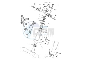 TW 125 drawing STEERING