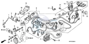 CBR125RW9 Europe Direct - (ED) drawing WIRE HARNESS (CBR125RW7/RW9/RWA)