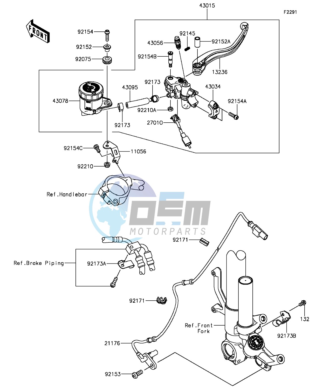 Front Master Cylinder