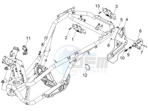 MP3 250 (USA) USA drawing Locks