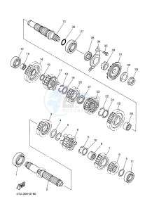 WR450F (1DXJ 1DXF 1DXH 1DXG) drawing TRANSMISSION