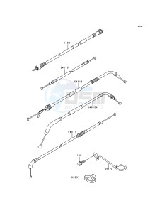 ZR 1100 C [ZRX1100] (C3-C4) drawing CABLES