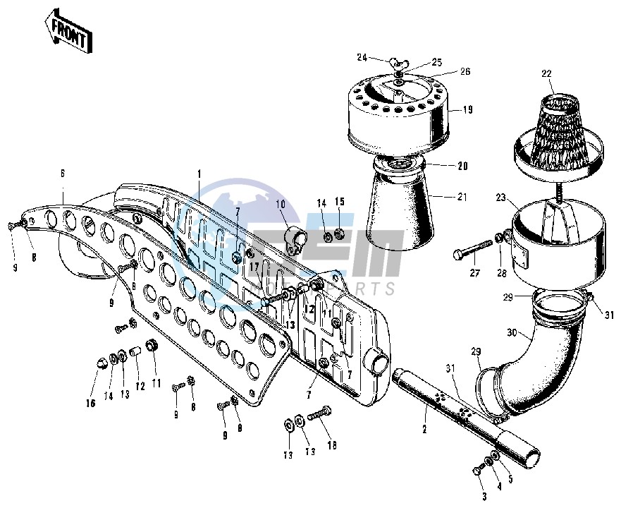 AIR CLEANER_MUFFLER