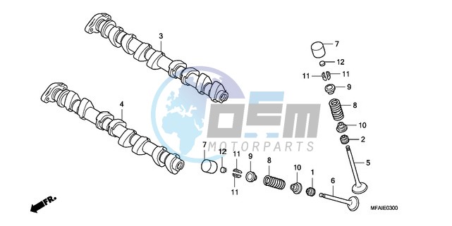 CAMSHAFT/VALVE