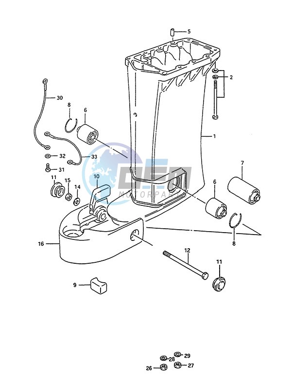 Drive Shaft Housing