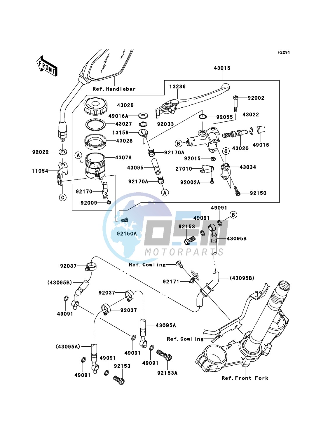 Front Master Cylinder