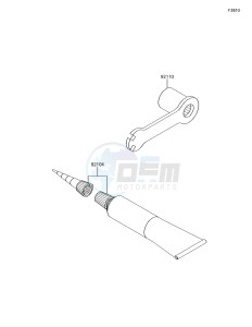 KX65 KX65AJF EU drawing Owner's Tools