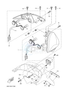 VP250 (5B2B 5B2B 5B2B 5B2B) drawing TAILLIGHT