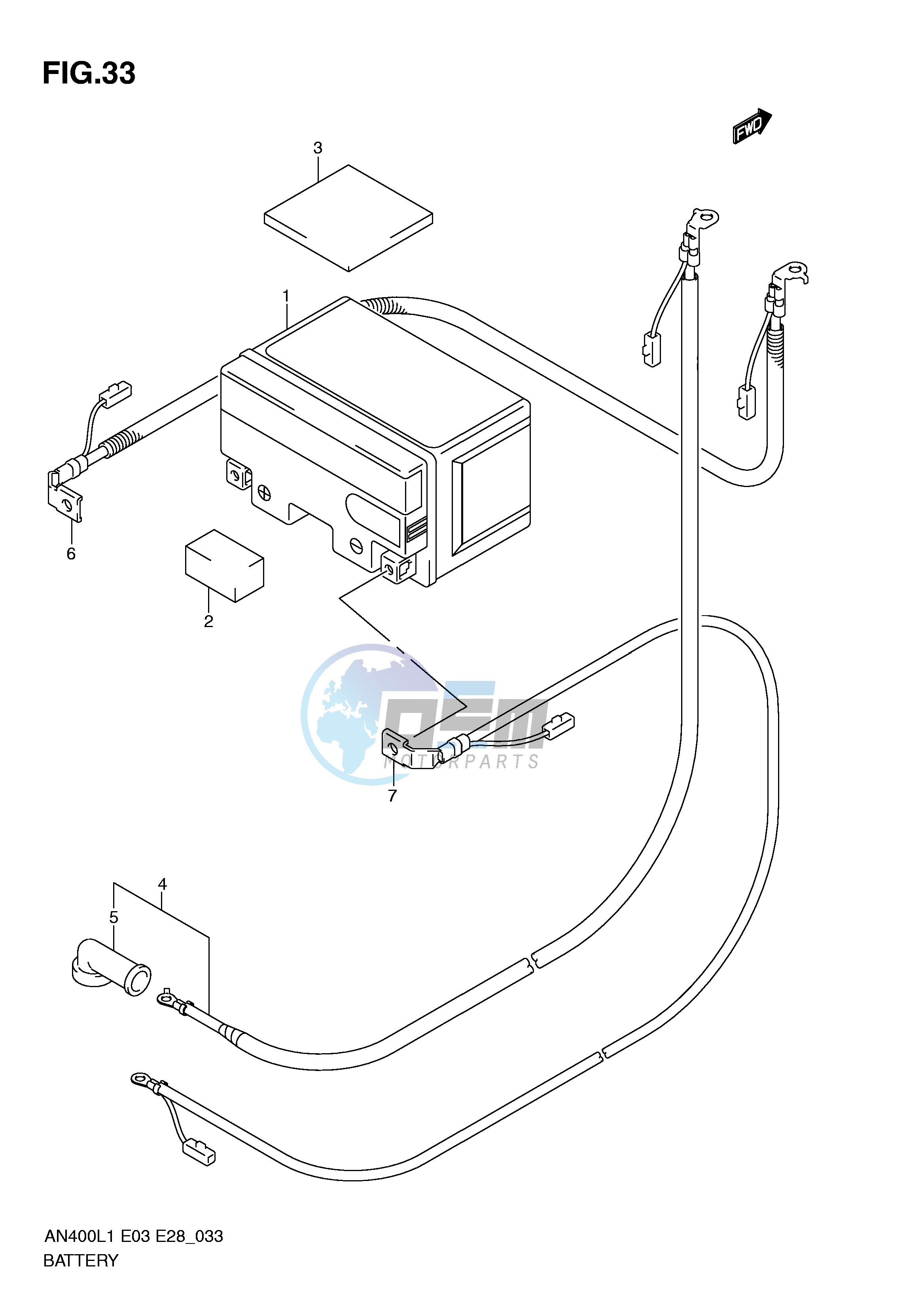 BATTERY (AN400ZAL1 E33)