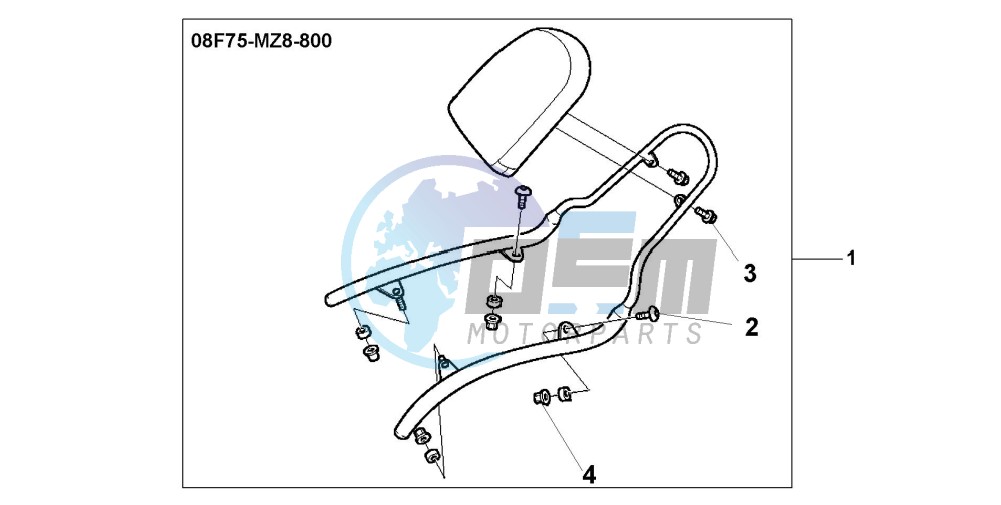 BACKREST KIT