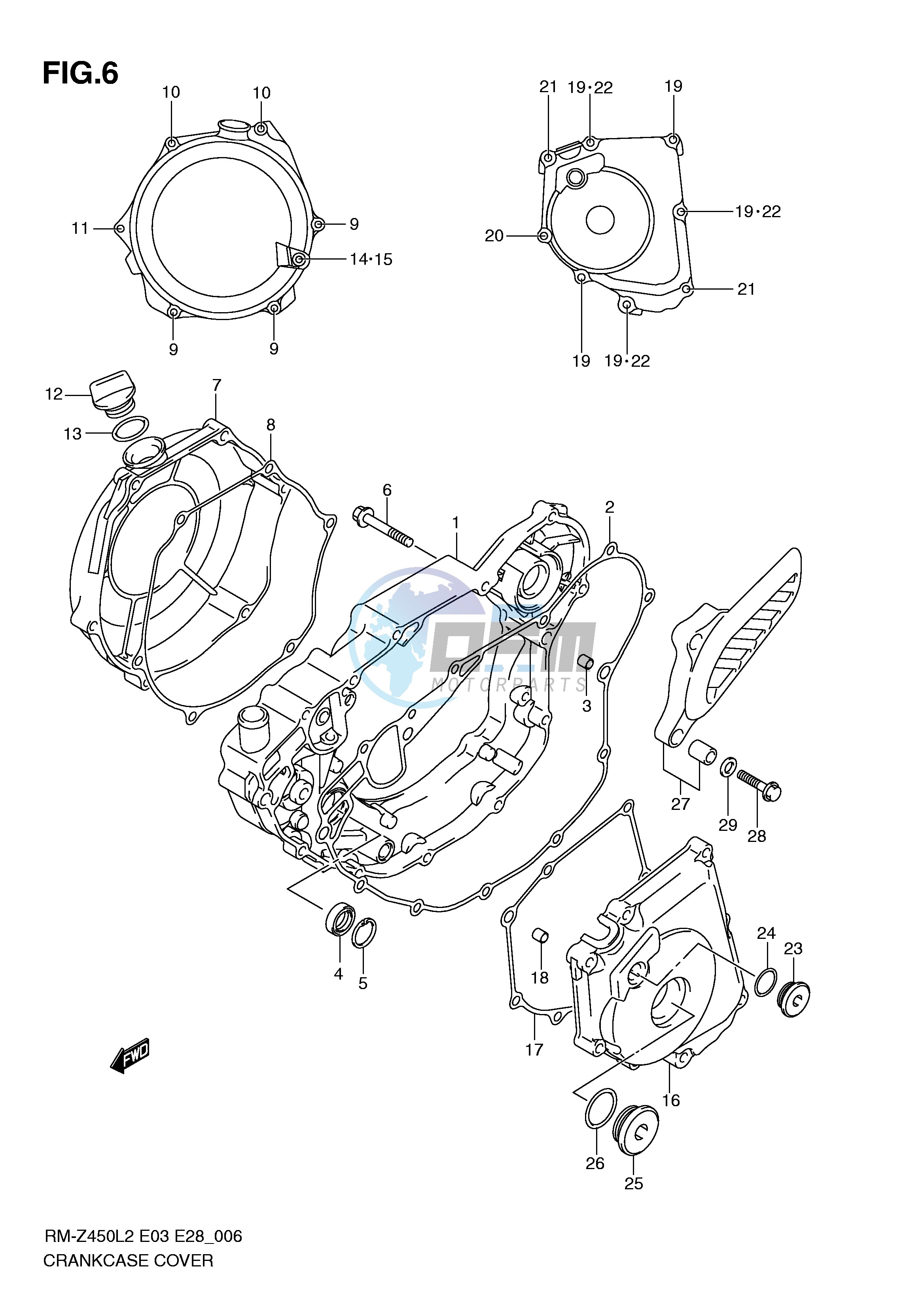 CRANKCASE COVER