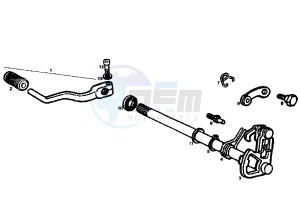 MITO 50 drawing GEAR CHANGE MECHANISM