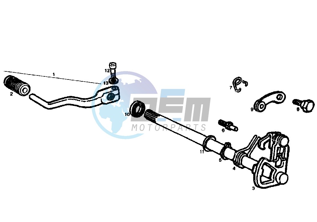 GEAR CHANGE MECHANISM