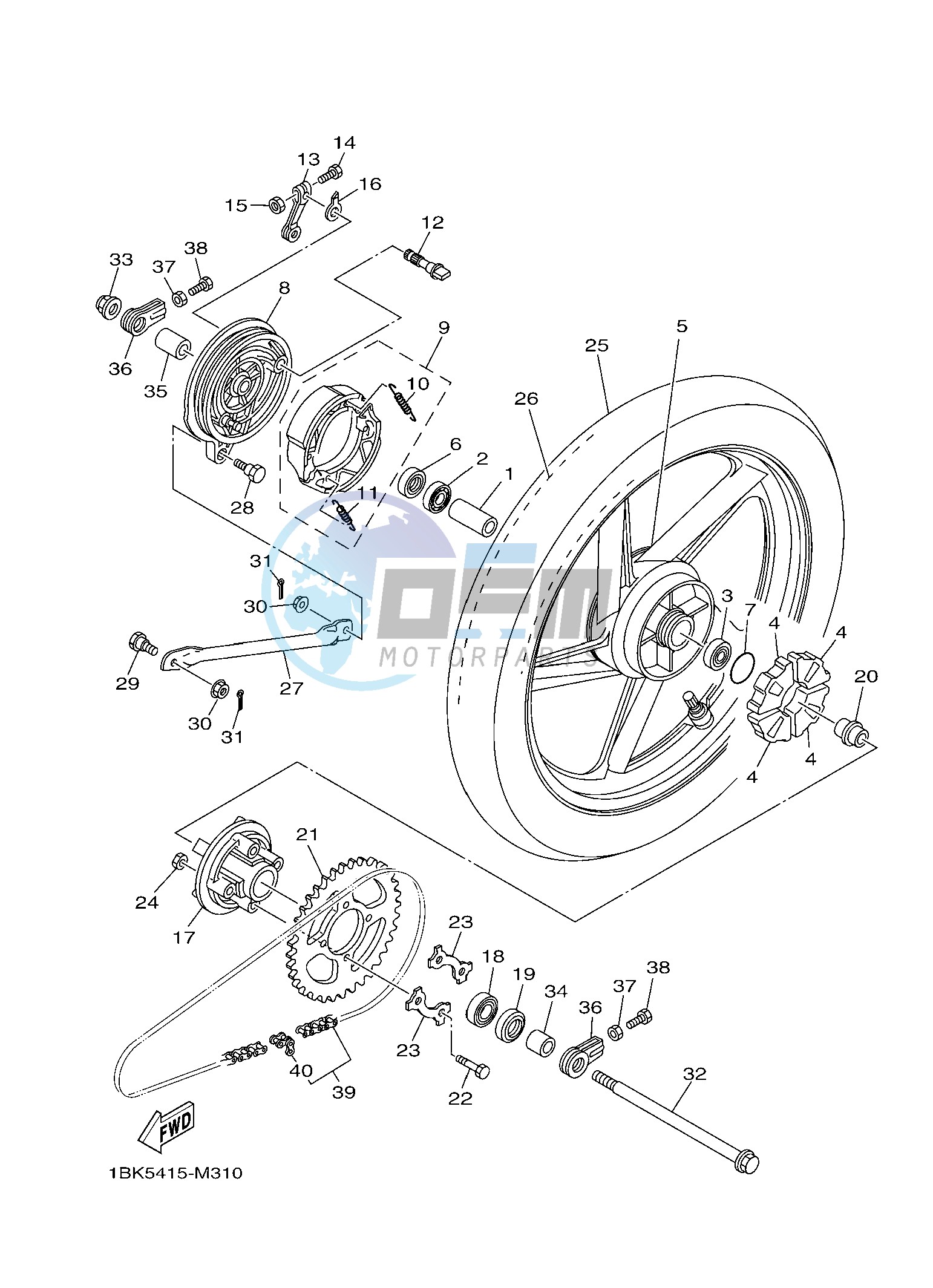 REAR WHEEL 2