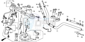 NT700VA drawing HANDLE PIPE/TOP BRIDGE