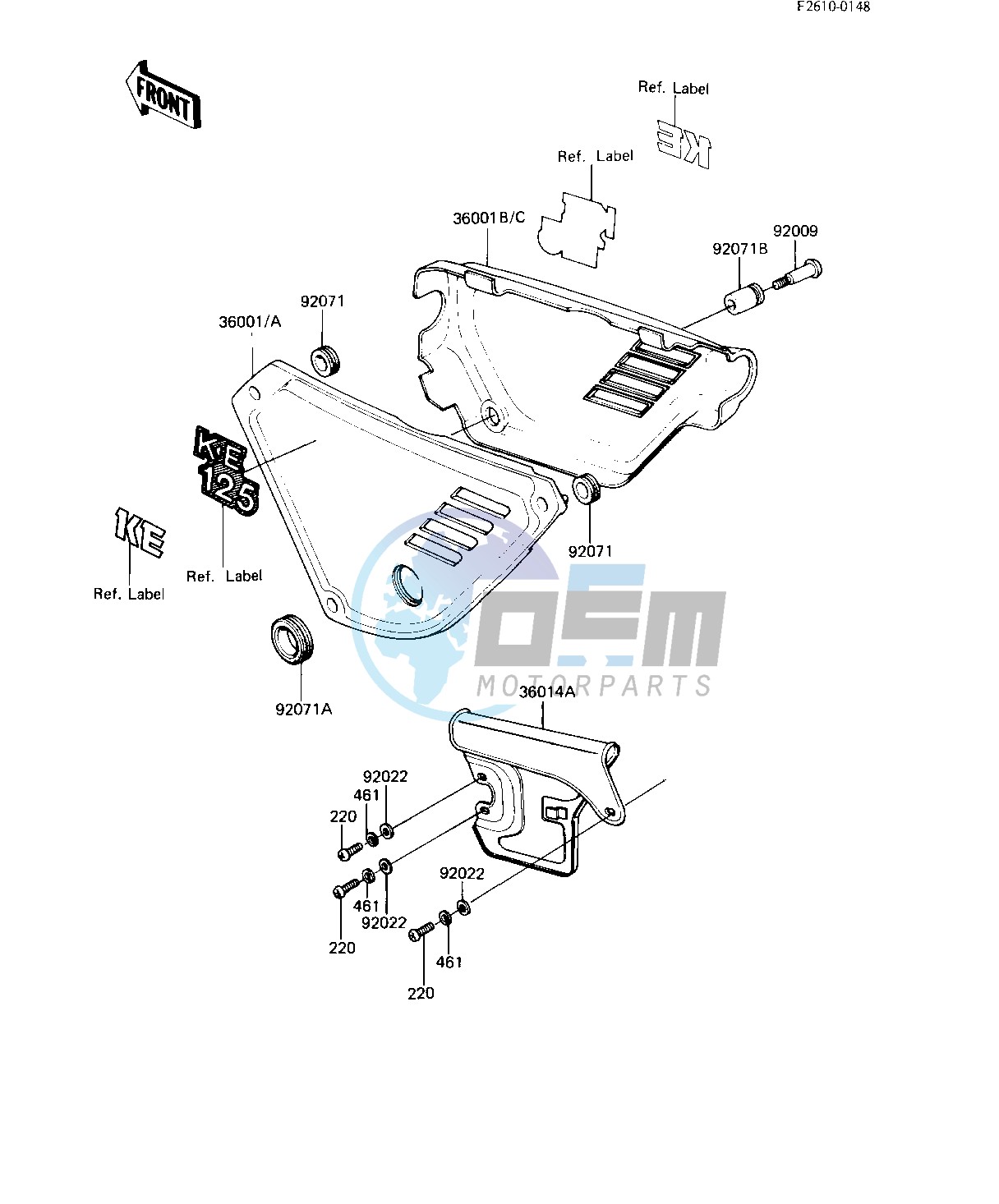 SIDE COVERS_CHAIN COVER -- 82-83 A9_A10- -