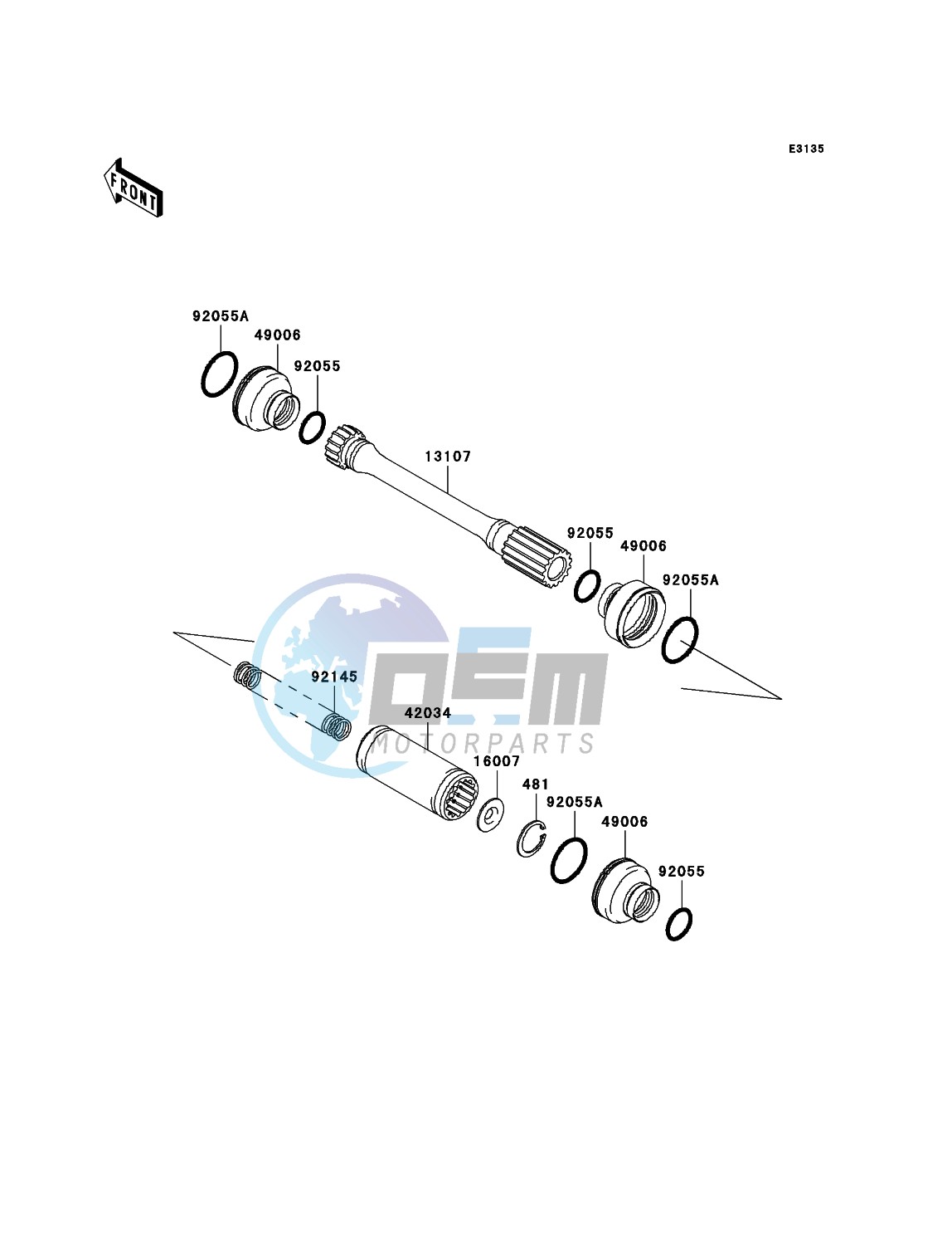 Drive Shaft-Propeller