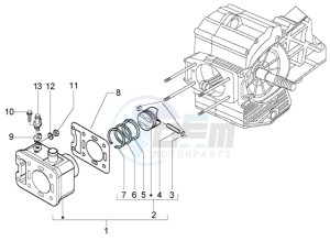 Nexus 500 drawing Cylinder-piston-wrist pin assy