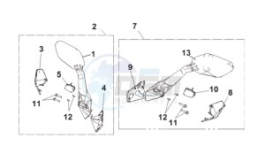 CRUISYM 250I (L8) EU drawing MIRRORS L / R