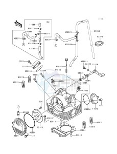 KEF 300 A [LAKOTA 300] (A2-A5) [LAKOTA 300] drawing CYLINDER HEAD