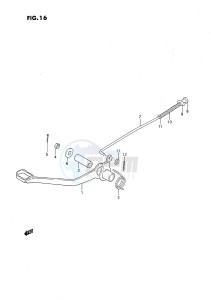 JR50 (P3) drawing REAR BRAKE