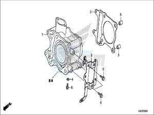 WW125EX2H WW125 E drawing CYLINDER