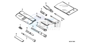 ST1300AE Pan Europoean - ST1300 UK - (E) drawing TOOLS