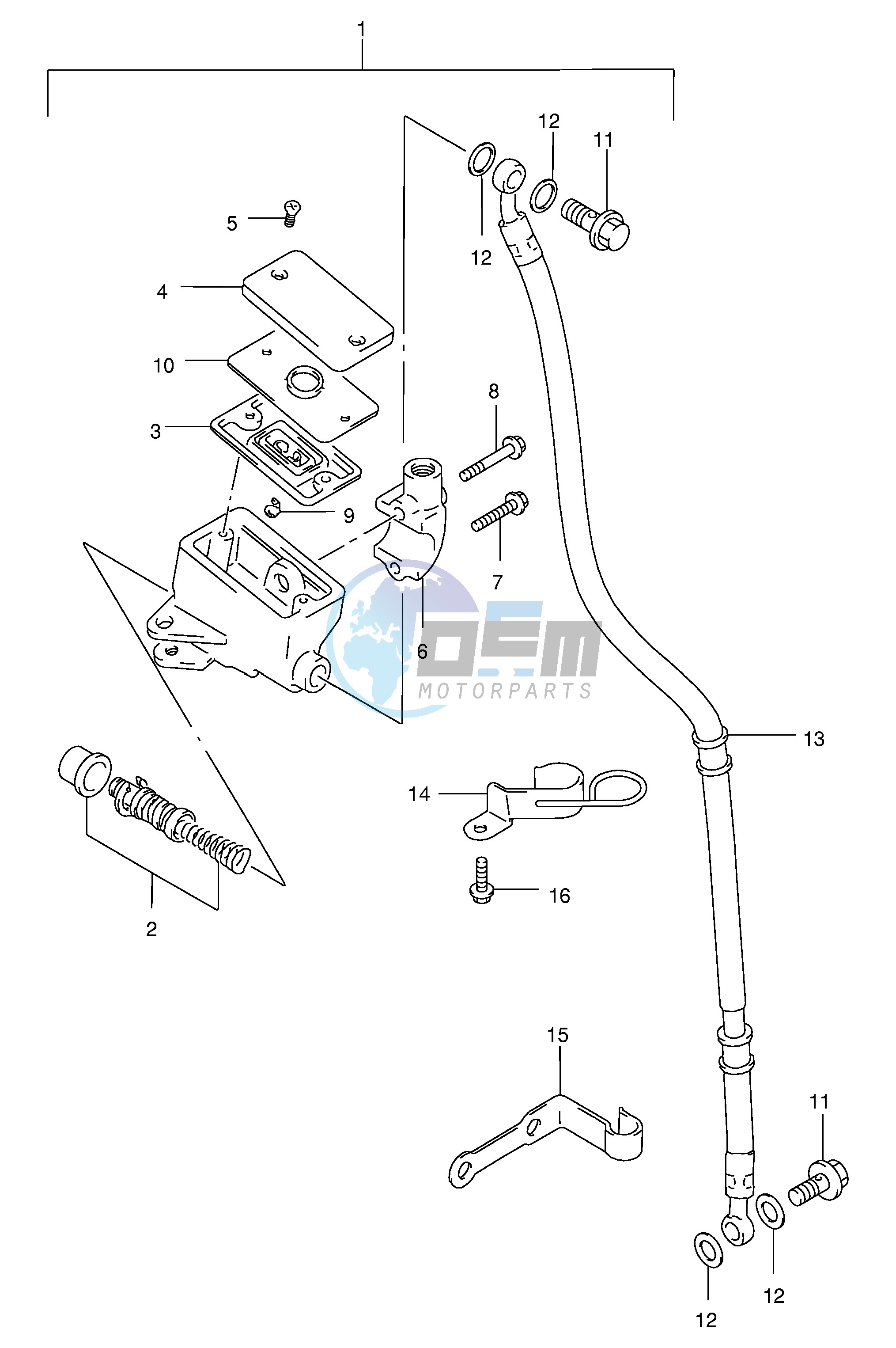 FRONT MASTER CYLINDER