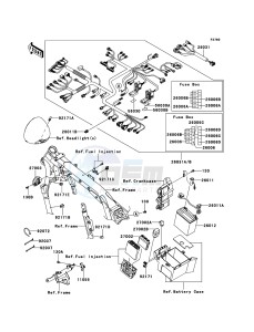 VN1700_CLASSIC_TOURER_ABS VN1700DBF GB XX (EU ME A(FRICA) drawing Chassis Electrical Equipment