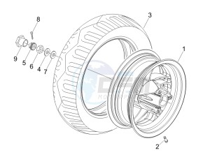 Stalker 50 drawing Rear Wheel