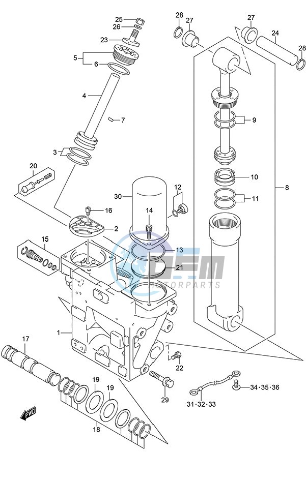 Trim Cylinder