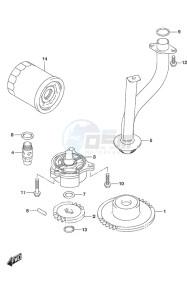 DF 115A drawing Oil Pump