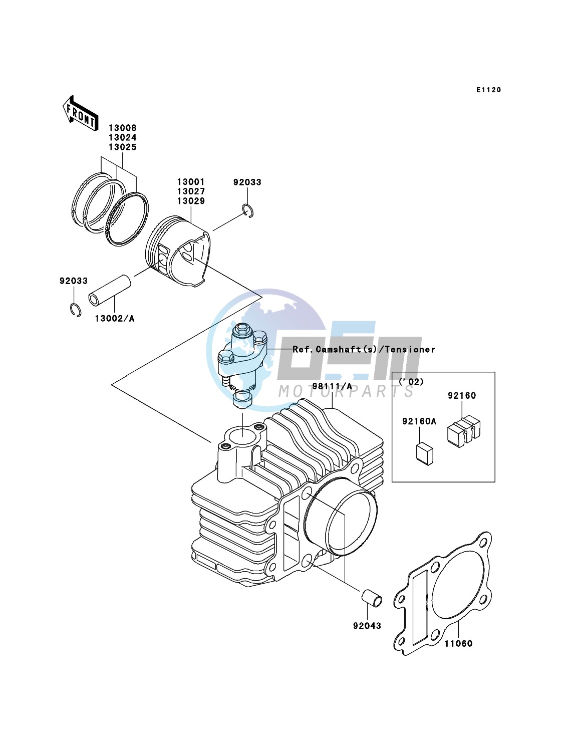 Cylinder/Piston(s)