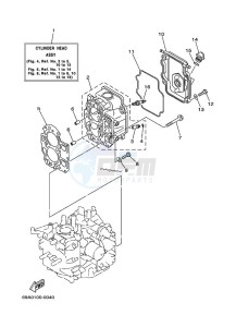 FT9-9D drawing CYLINDER--CRANKCASE-2