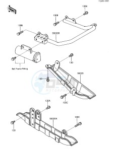 KXT 250 B [TECATE] (B1) [TECATE] drawing GUARDS