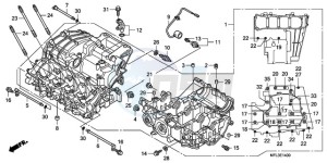 CBR1000RRA BR drawing CRANKCASE