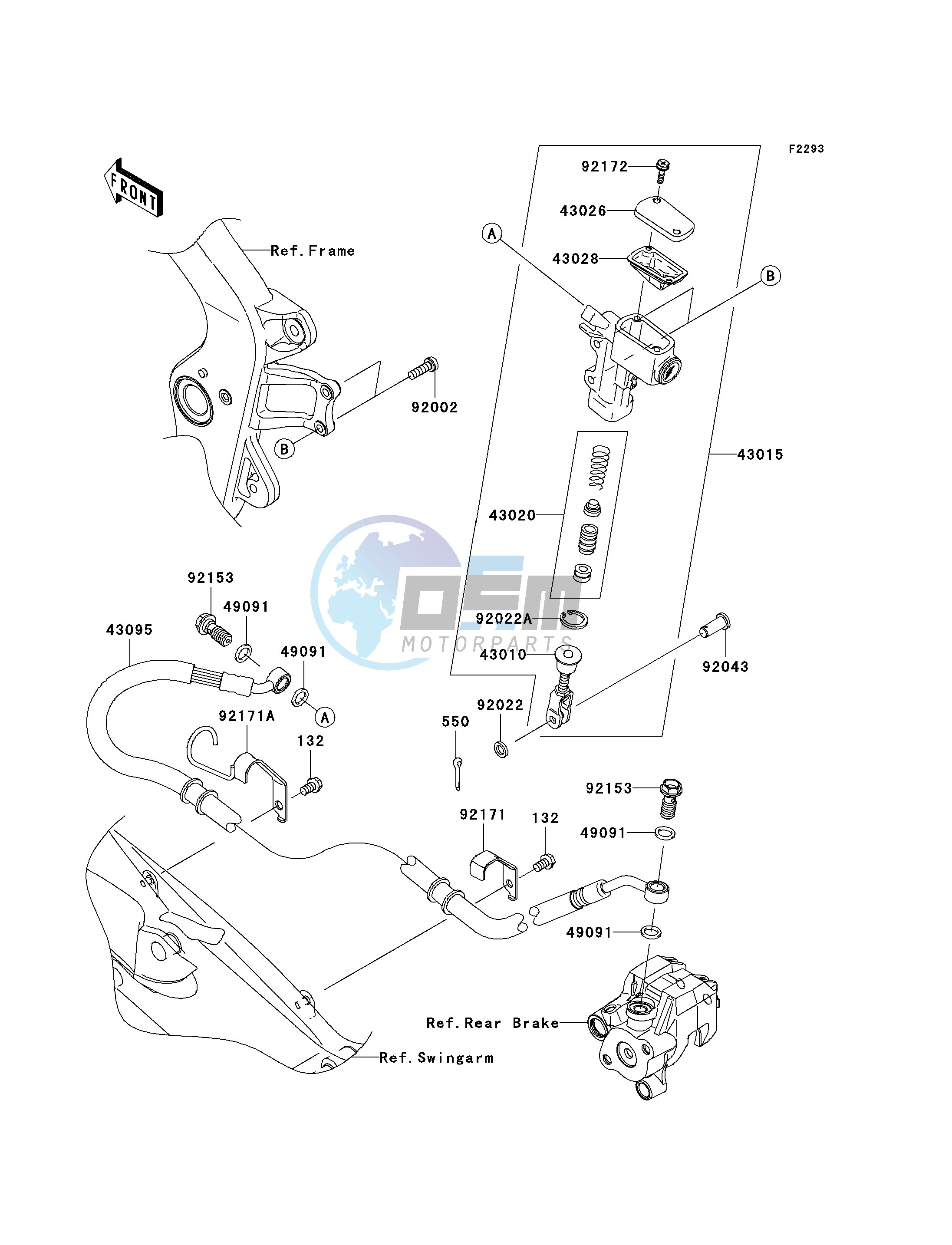 REAR MASTER CYLINDER