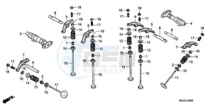 VT750CA9 Ireland - (EK / ST) drawing CAMSHAFT