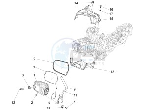 LXV 150 4T 3V E3 (APAC) (CN, RI, VT) drawing Cylinder head cover