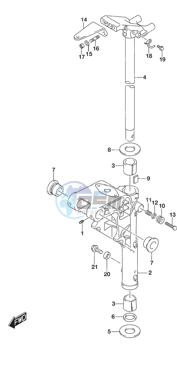 Swivel Bracket - Remote Control