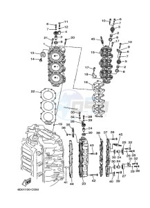 Z300TXRD drawing CYLINDER--CRANKCASE-2