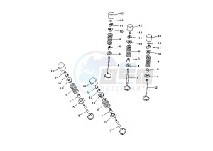 WR F 250 drawing VALVES