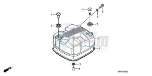 CBF125MA Europe Direct - (ED) drawing CYLINDER HEAD COVER